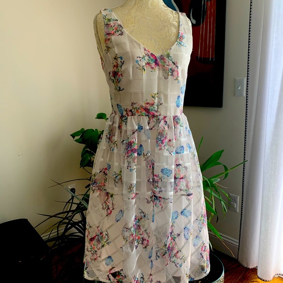 Maeve Dresses & Skirts - Brand new. Without tags. White floral dress